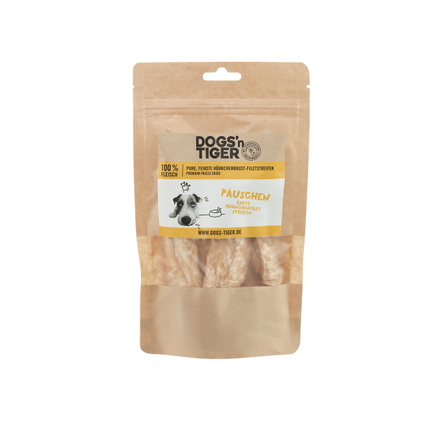 Dogs'n Tiger Hund Päuschen Huhn 80g