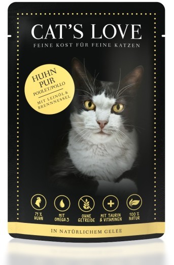 CAT'S LOVE Huhn Pur 85g