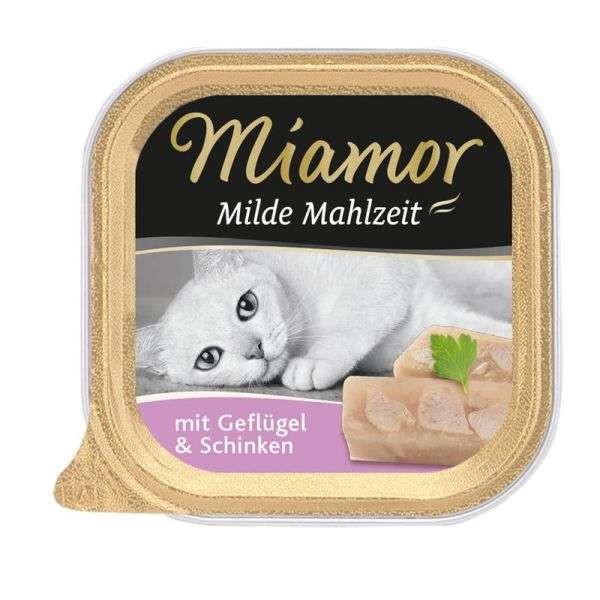 Miamor Milde Mahlzeit 100g - Geflügel & Schinken