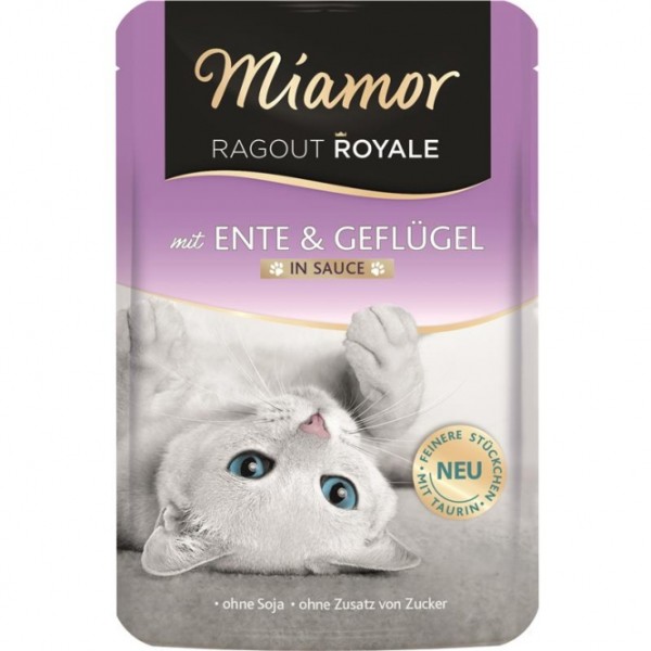 Miamor Ragout Royale in Soße 100g - Ente & Geflügel