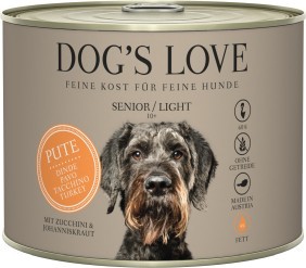 DOG'S LOVE SENIOR Pute Light 200g