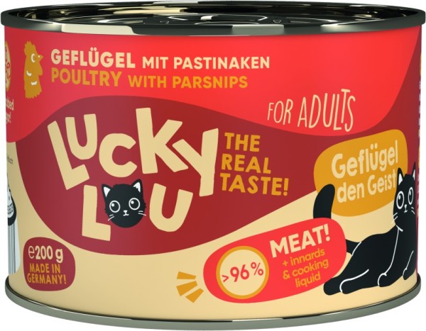 Lucky Lou Dose Lifestage Adult Geflügel 200g