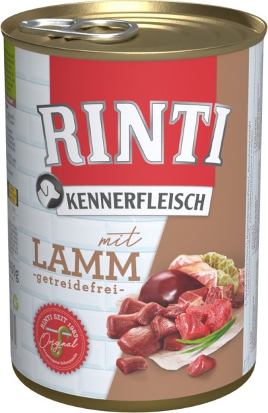 Rinti Pur Kennerfleisch Lamm 400g