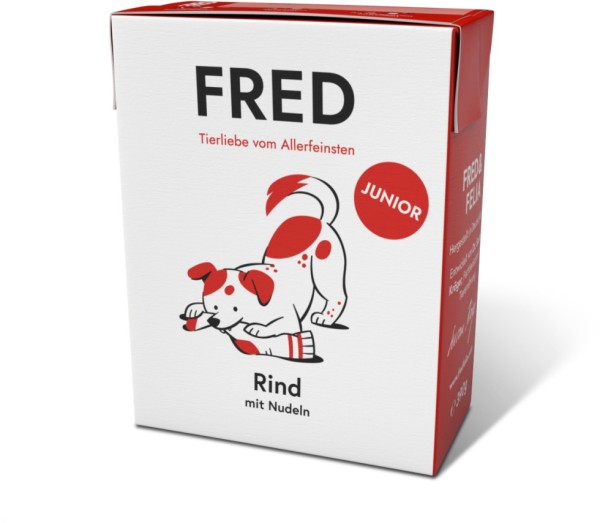 FRED Junior Rind mit Nudeln 390g