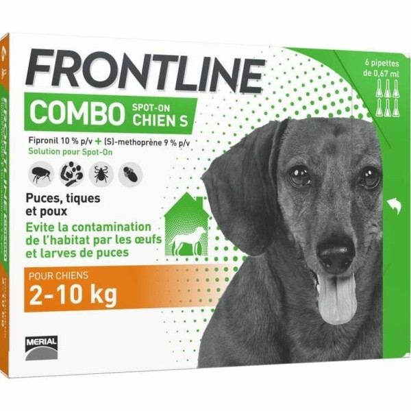 Hundepipette Frontline Combo 2-10 Kg 6 Stück