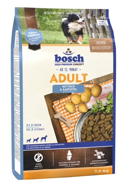 Bosch Adult Fisch & Kartoffel 3 kg