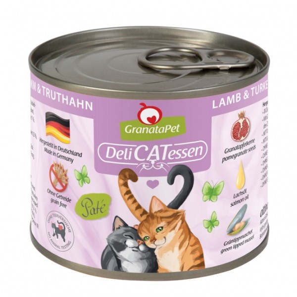 GranataPet Delicatessen Dose Lamm & Truthahn - 200 g