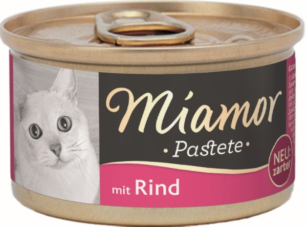 Miamor Pastete Rind 85g