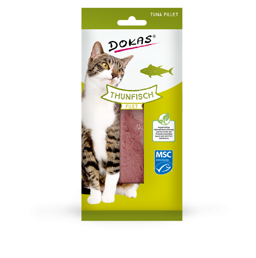 Dokas Cat Snack Filet Thunfisch 22g