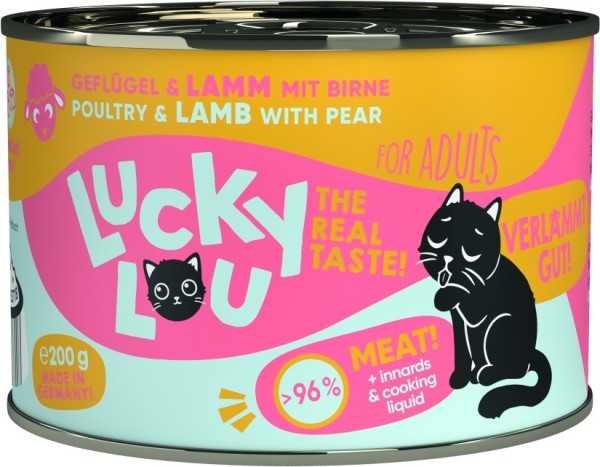 Lucky Lou Dose Lifestage Adult Geflügel + Lamm 200g