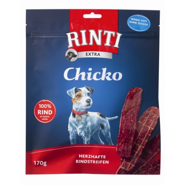 Rinti Chicko 170g - Rindstreifen